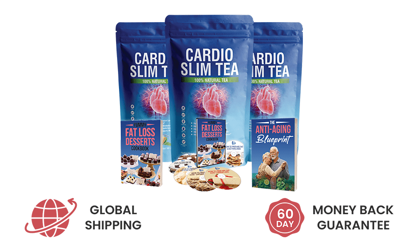 3 Bags of Cardio Slim Tea