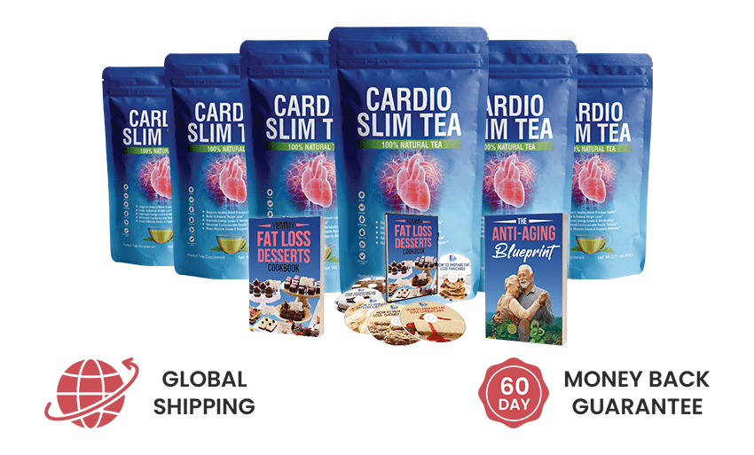 6 Bags of Cardio Slim Tea